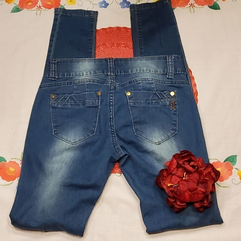 V.I.P. Blue Skinny Ripped
Jeans - Picture 4 of 6
